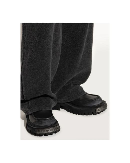 Balenciaga Black Loafers for men