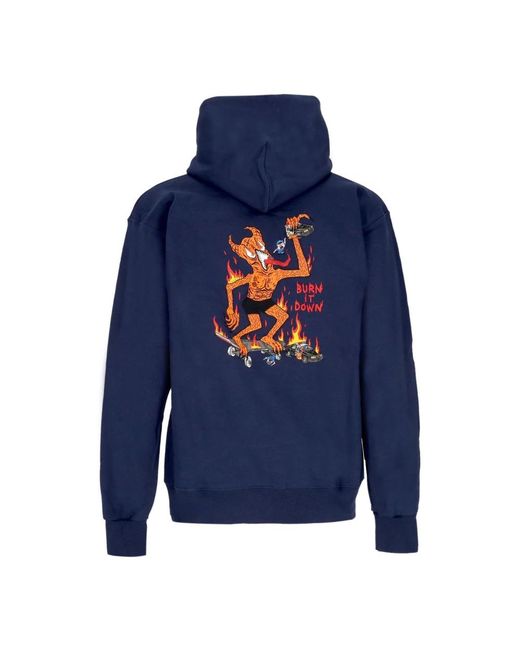 Thrasher Blue Hoodies for men