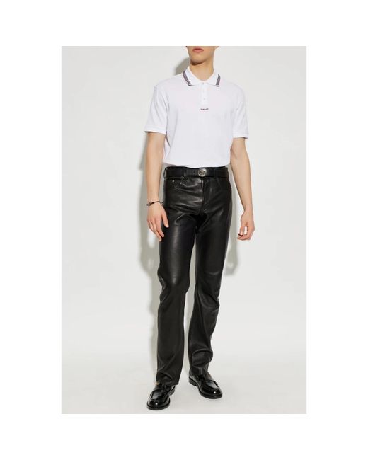 Versace White Polo Shirts for men