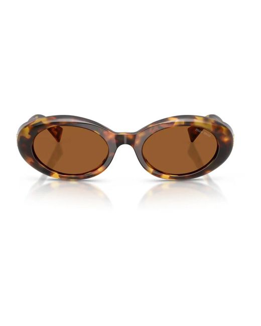 Miu Miu Brown Sunglasses
