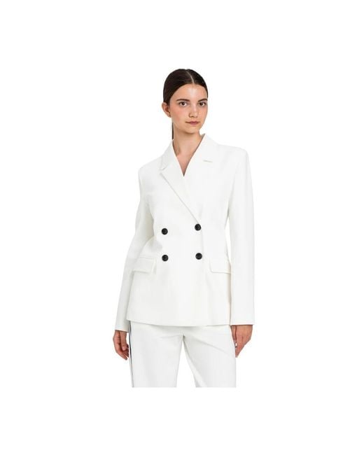 Twinset White Blazers