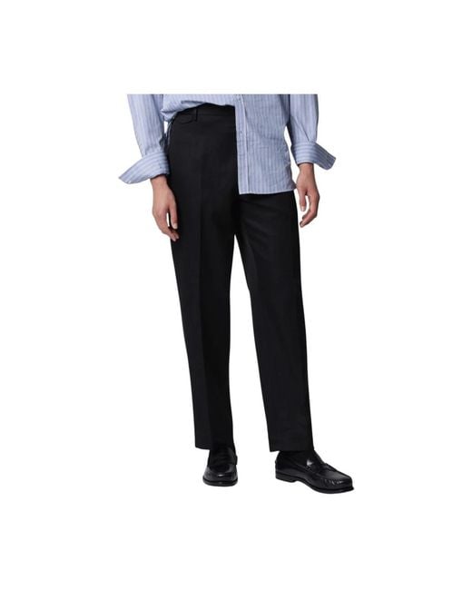 Santaniello Blue Suit Trousers for men
