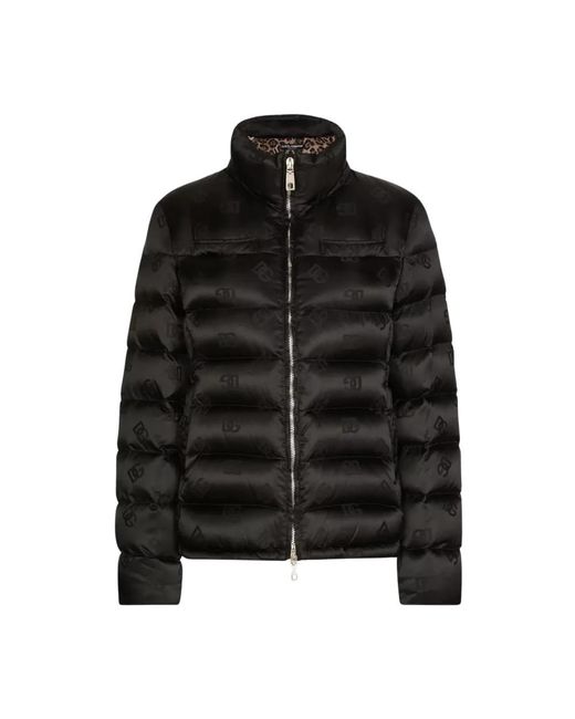 Down Jackets Dolce & Gabbana de color Black