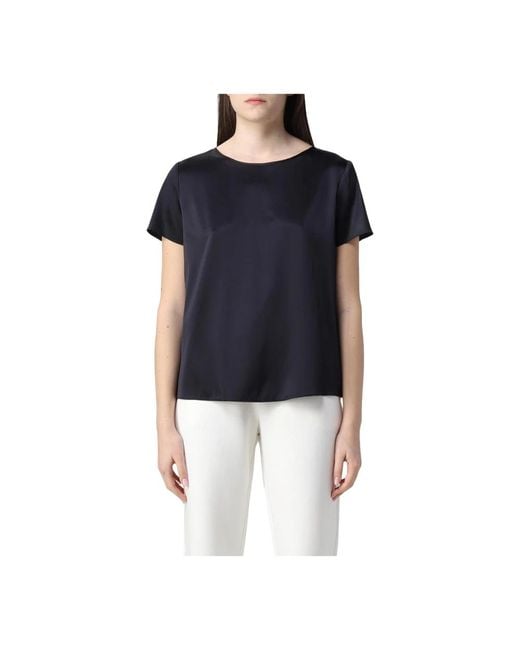 Emporio Armani Women's Black T-Shirts