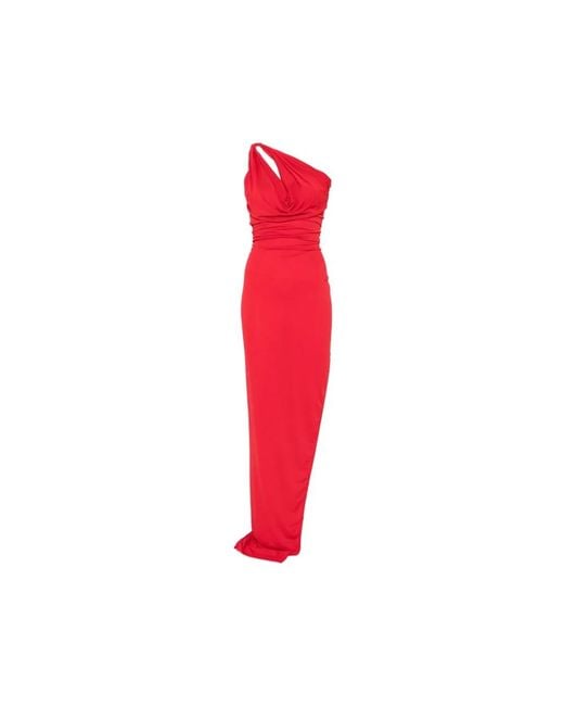 Rick Owens Red Gowns