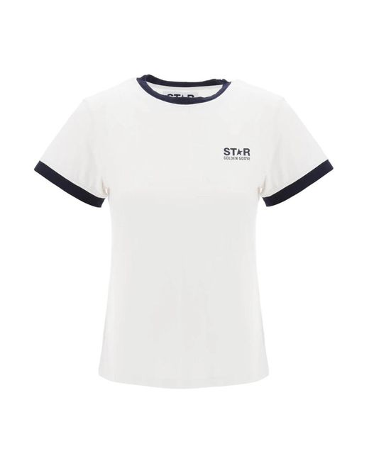 Golden Goose Deluxe Brand White T-Shirts