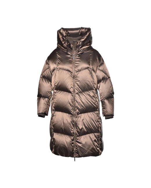 Baldinini Brown Down Coats