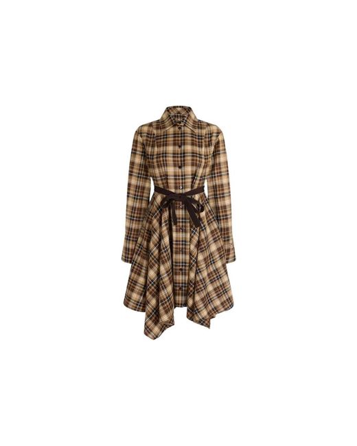 Patou Brown Shirt Dresses