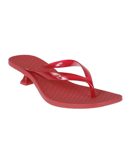 Tory Burch Red High Heel Shoes