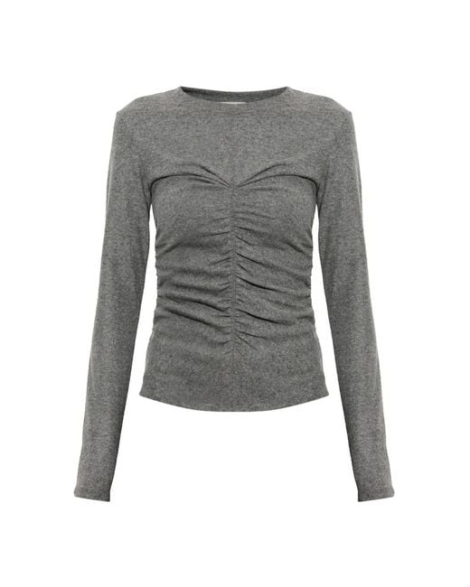 Isabel Marant Gray Long Sleeve T-Shirts