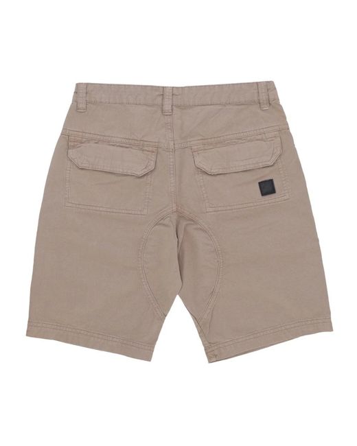 Alpha Industries Gray Casual Shorts for men
