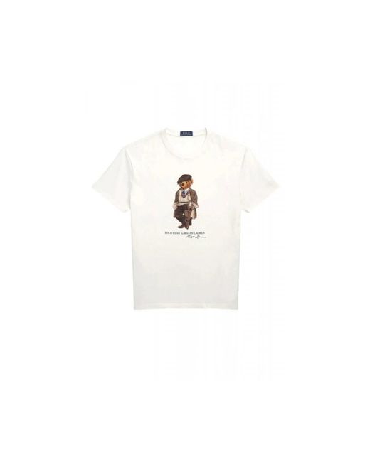 Ralph Lauren T-Shirts in het White voor heren