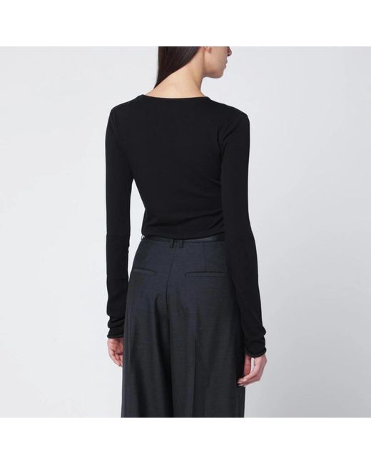 Entire studios Black Long Sleeve T-Shirts