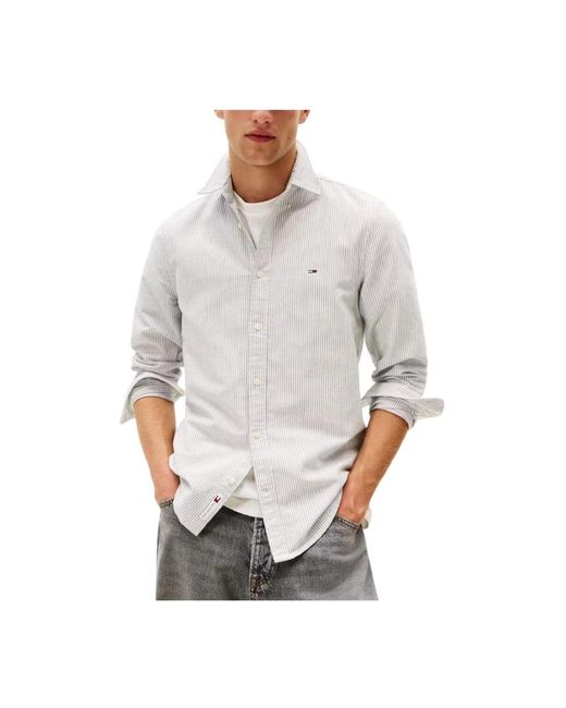 Tommy Hilfiger Casual Shirts Buy Tommy Hilfiger Men White Slim Fit Solid  Knit Casual Shirt