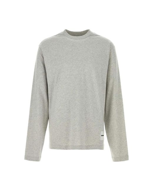 Jil Sander Gray Long Sleeve Tops for men
