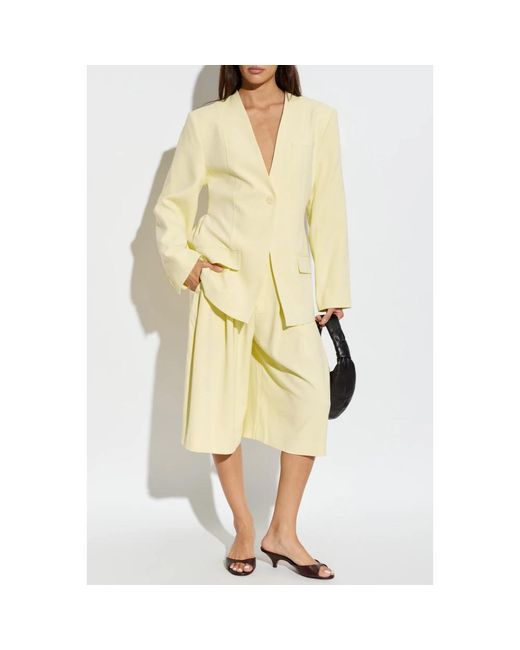 Long Shorts Gestuz de color Yellow