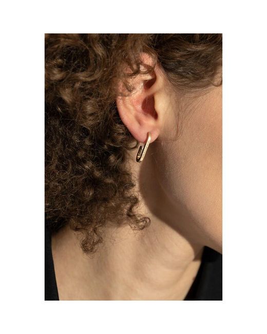 Earrings di AllSaints in Metallic