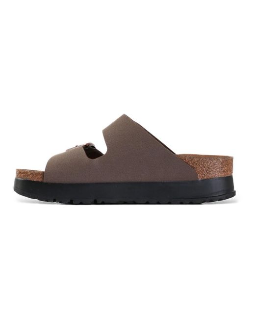 Birkenstock Brown Sliders