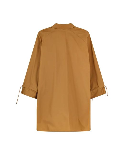 Max Mara Brown Blouses