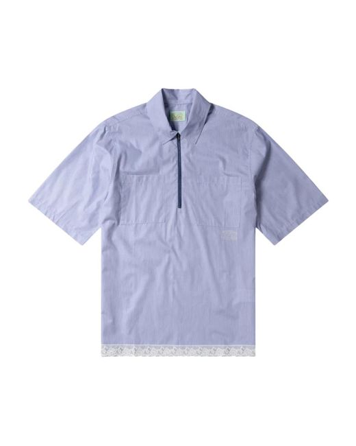 Aries Blue Polo Shirts for men