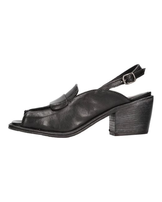 Hundred 100 Black High Heel Sandals