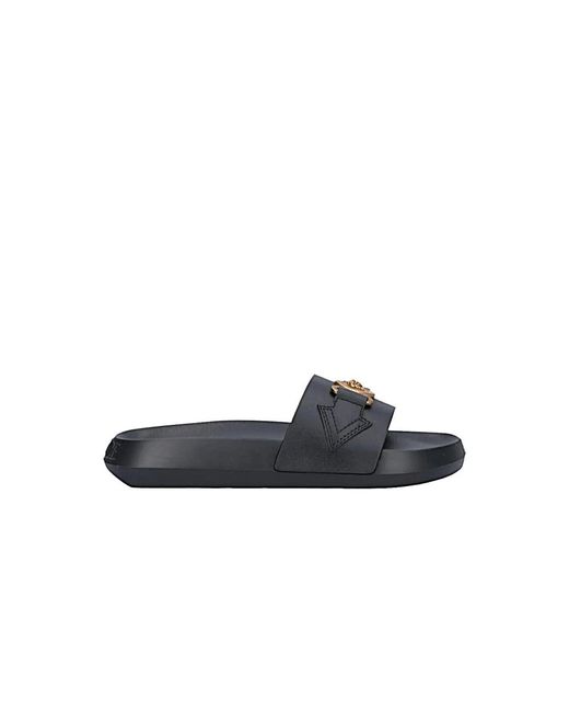 Versace Blue Ciabatte Sliders