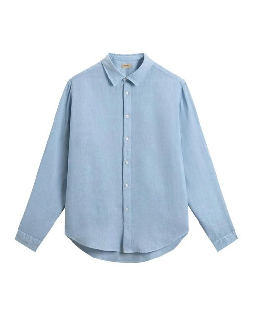 Woolrich Blue Casual Shirts for men