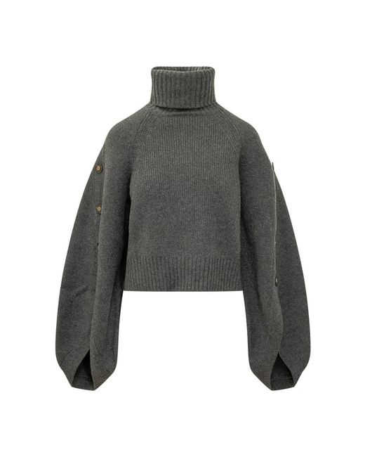 Zimmermann Gray Turtlenecks