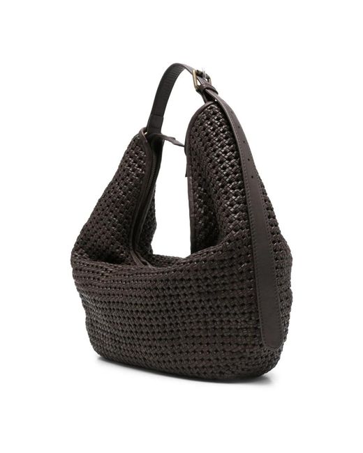 Officine Creative Black Shoulder Bags