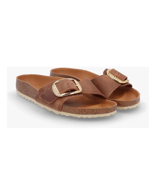 Birkenstock Brown Sliders