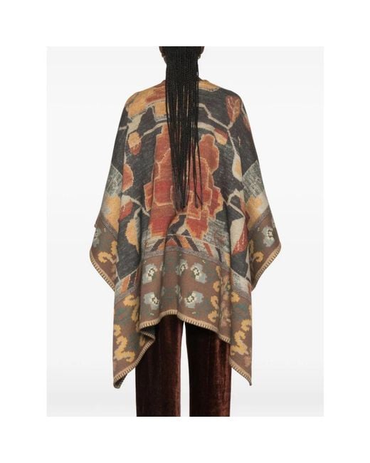 Pierre Louis Mascia Multicolor Ponchos