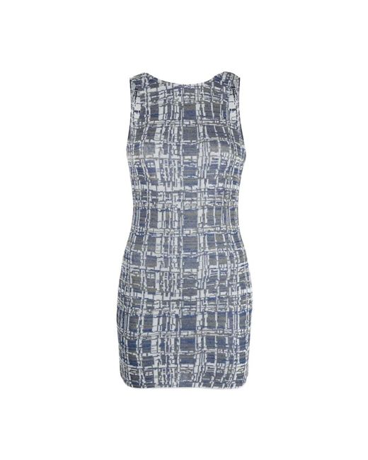 VITELLI Blue Short Dresses