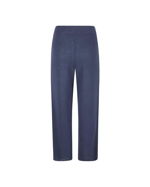 Fabiana Filippi Blue Wide Trousers
