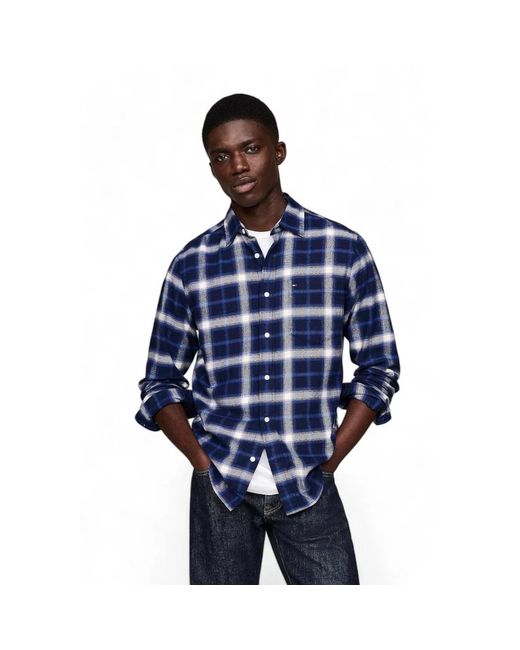 Casual Shirts Tommy Hilfiger pour homme en coloris Blue