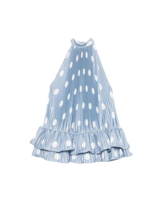 L'idée Blue Short Dresses
