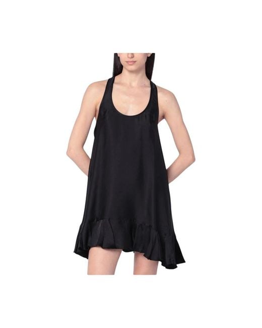 Anine Bing Black Short Dresses