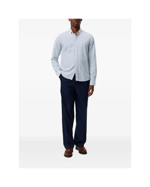 Les Deux Blue Casual Shirts for men