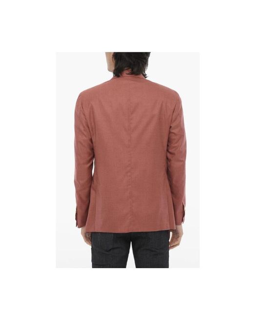 Blazers Corneliani de hombre de color Red