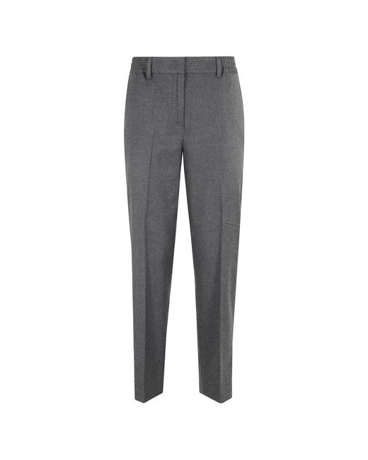 Seventy Gray Slim-Fit Trousers