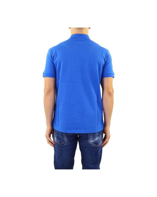 Alexander McQueen Blue Polo Shirts for men