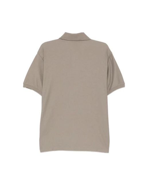 Emporio Armani Gray Polo Shirts for men
