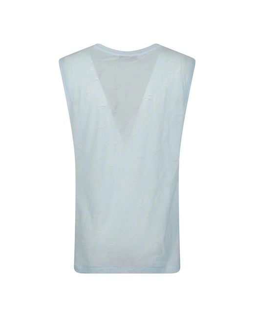 IRO Blue Sleeveless Tops