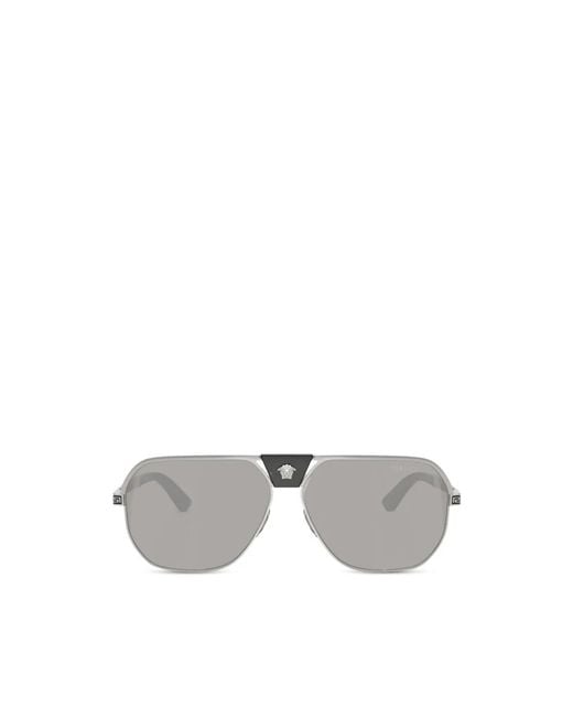 Versace Metallic Sunglasses for men