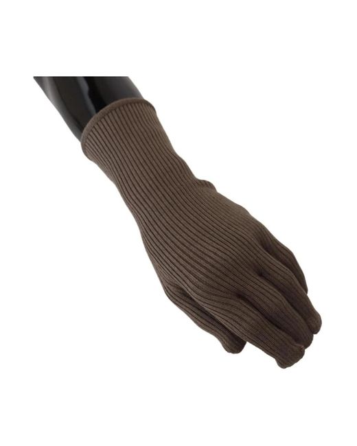 Accessories > gloves Dolce & Gabbana pour homme en coloris Brown