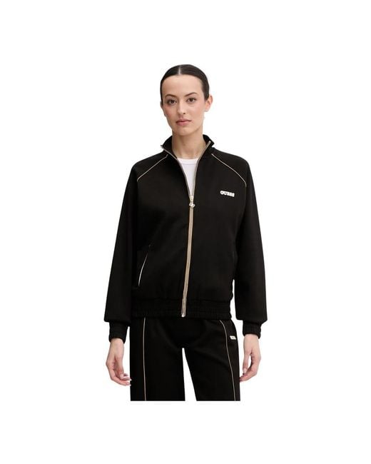 Guess Georgia Zip-Through in het Black