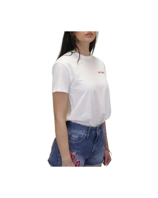 Mc2 Saint Barth White T-Shirts