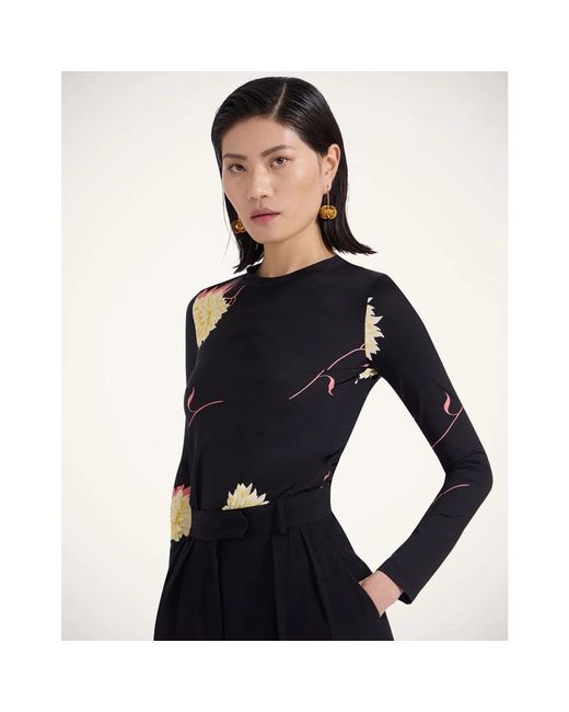 LaDoubleJ Long Sleeve Tops in het Black