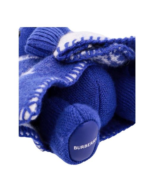 Burberry Wollschlüsselanhänger mit thomas bear in Blue für Herren