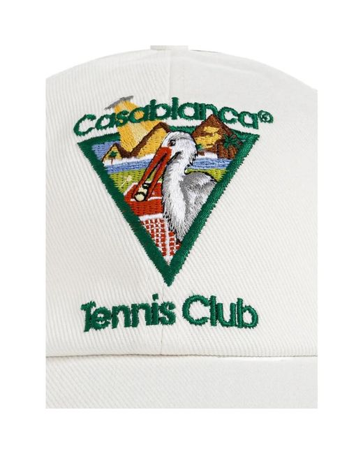 Casablanca Accessoires ,Wit ,Caps in het White