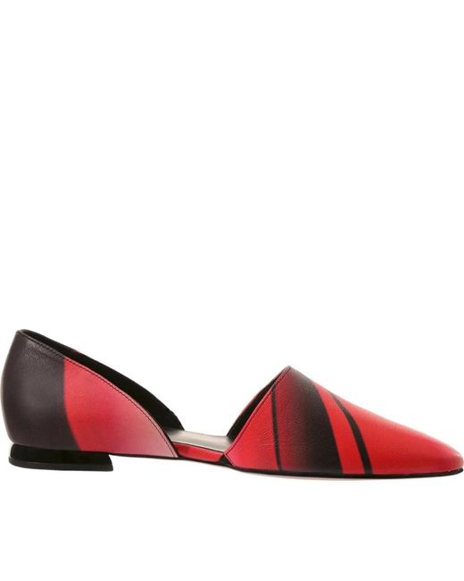 Högl Red Ballerina Shoes